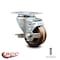 Service Caster 3 Inch High Temp Phenolic Wheel Swivel Top Plate Caster with Brake SCC SCC-20S314-PHSHT-TLB - alternate 5
